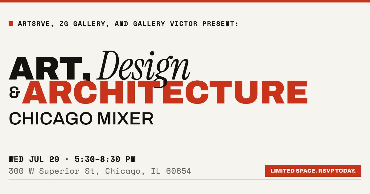 ARTSRVE Hosts Art, Design & Architecture Mixer in Chicago